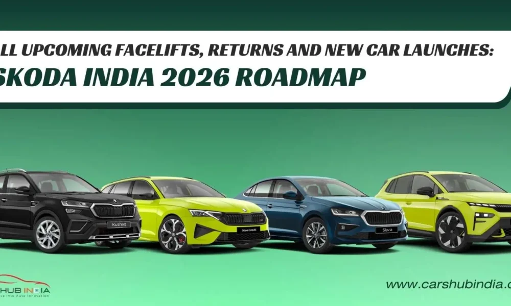 All Upcoming Facelifts, Returns and New Car Launches Skoda India 2026 Roadmap