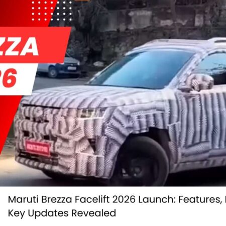 Maruti Brezza Facelift 2026 Revealed